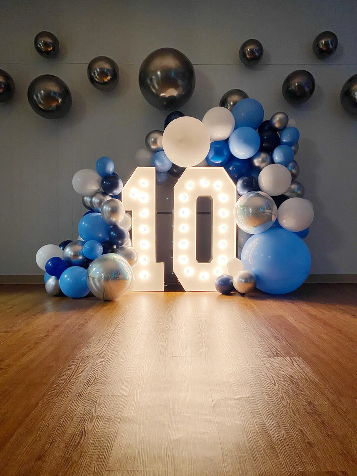 Light-up Numbers, Backdrops & Event Rentals