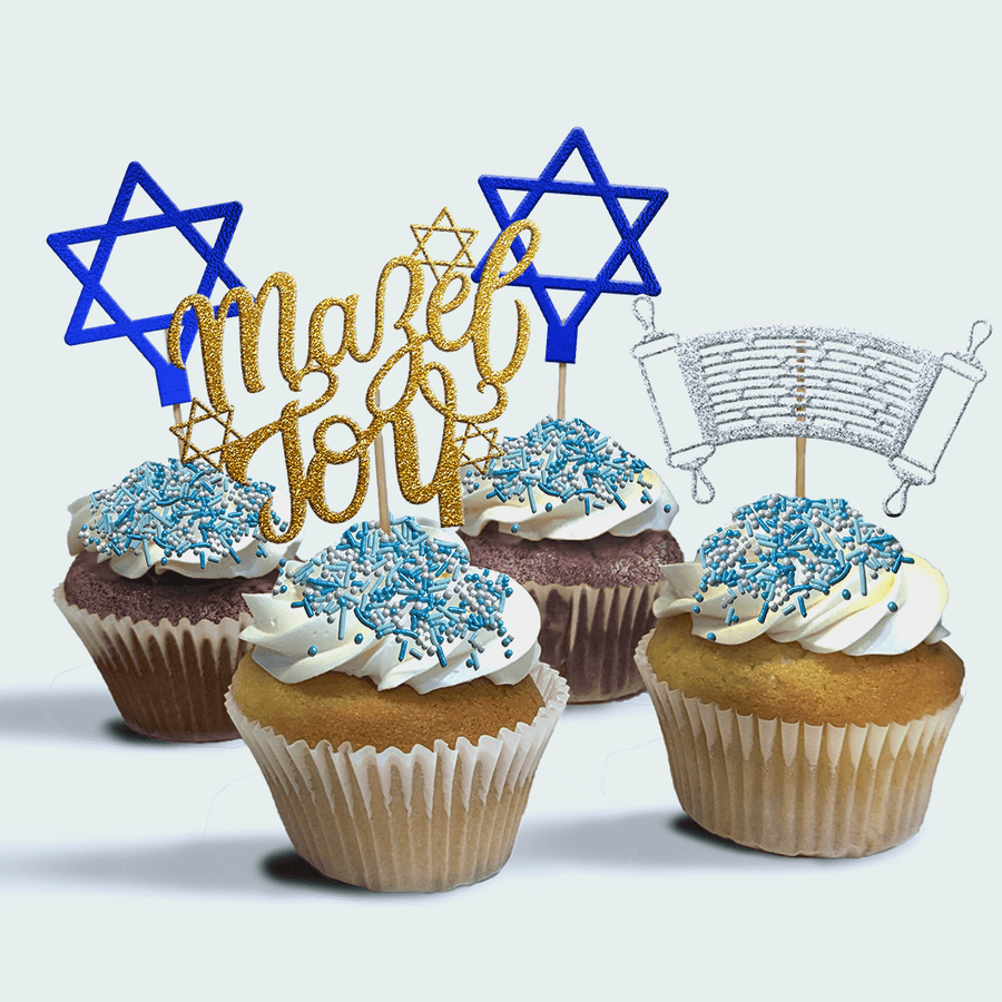 4-Pack of Mazel Tov! Cupcakes