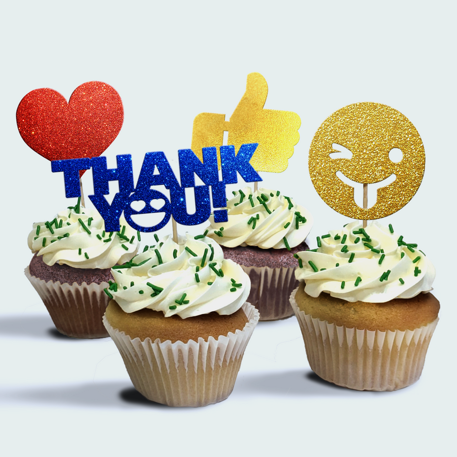 Pack of Thank You Cupcakes