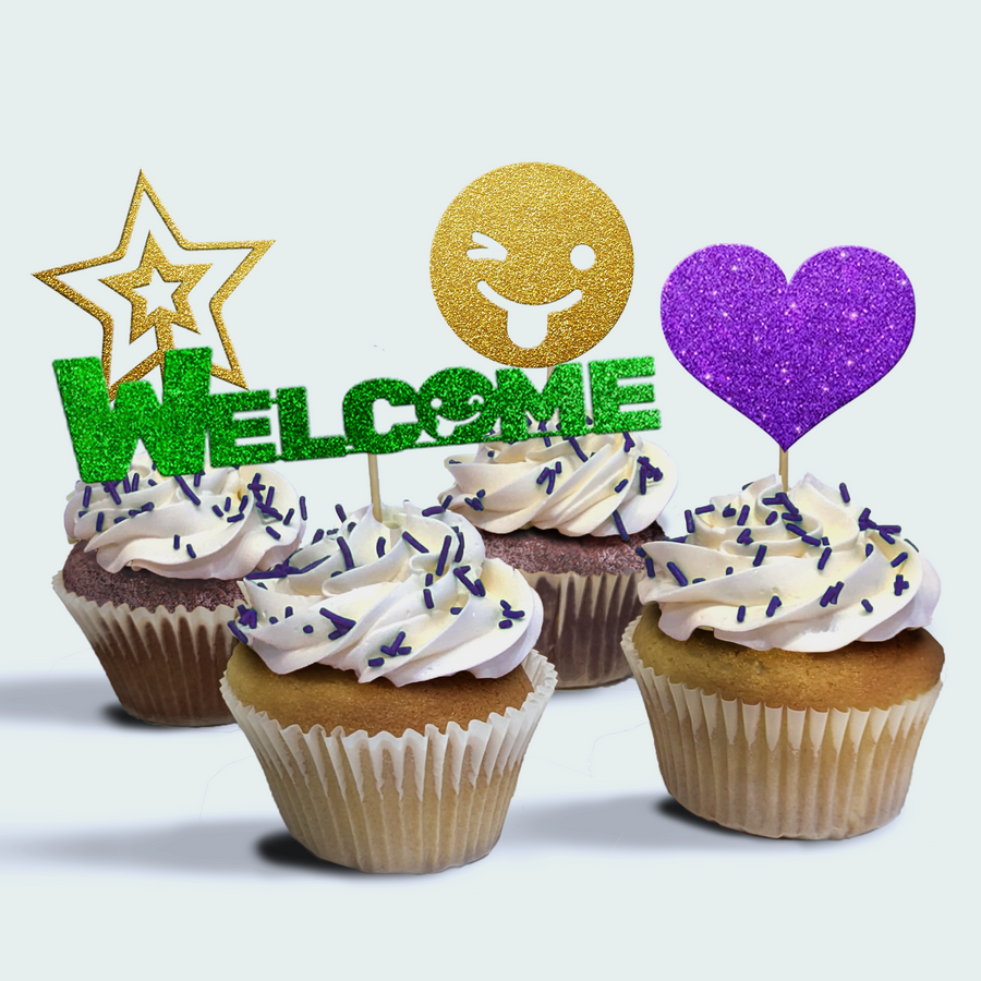 Pack of Welcome! Cupcakes
