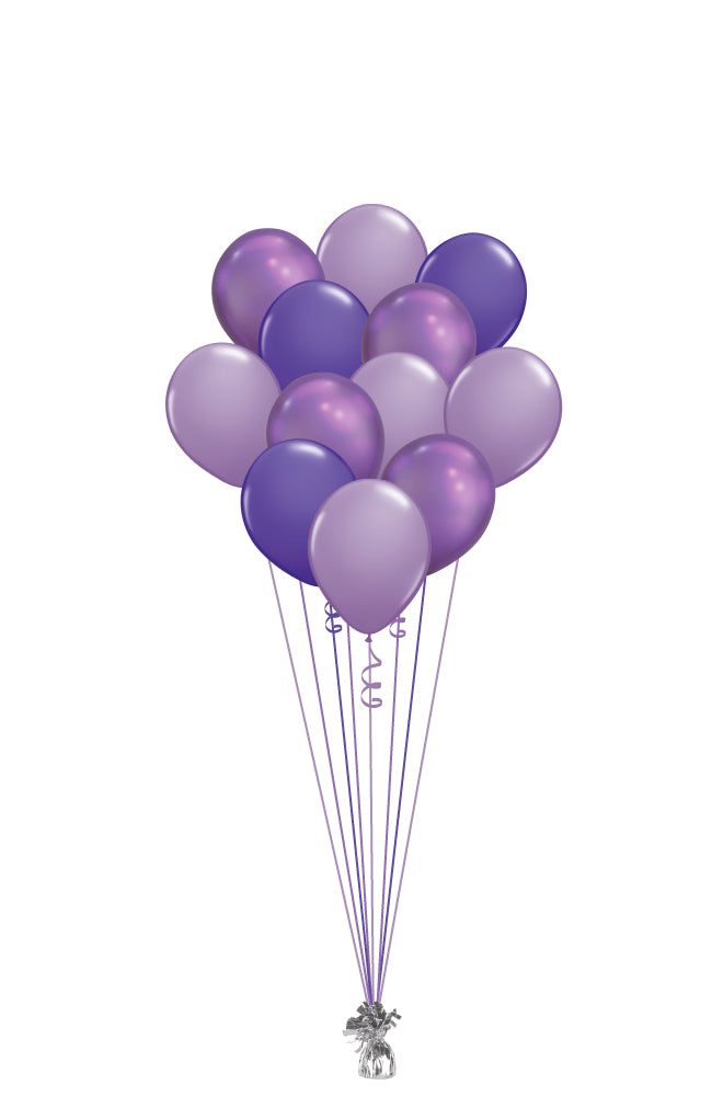 Purple Bunch Balloon Bouquet