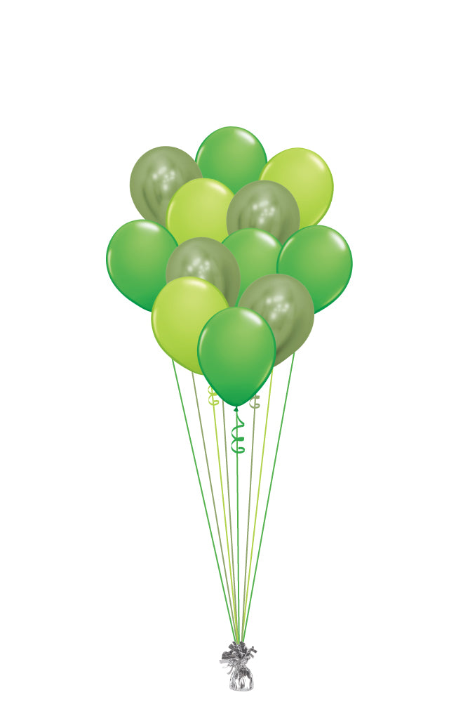Green Bunch Balloon Bouquet