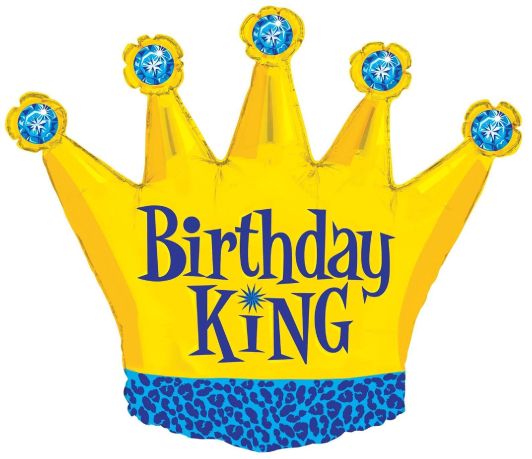 41" Birthday Crown - King