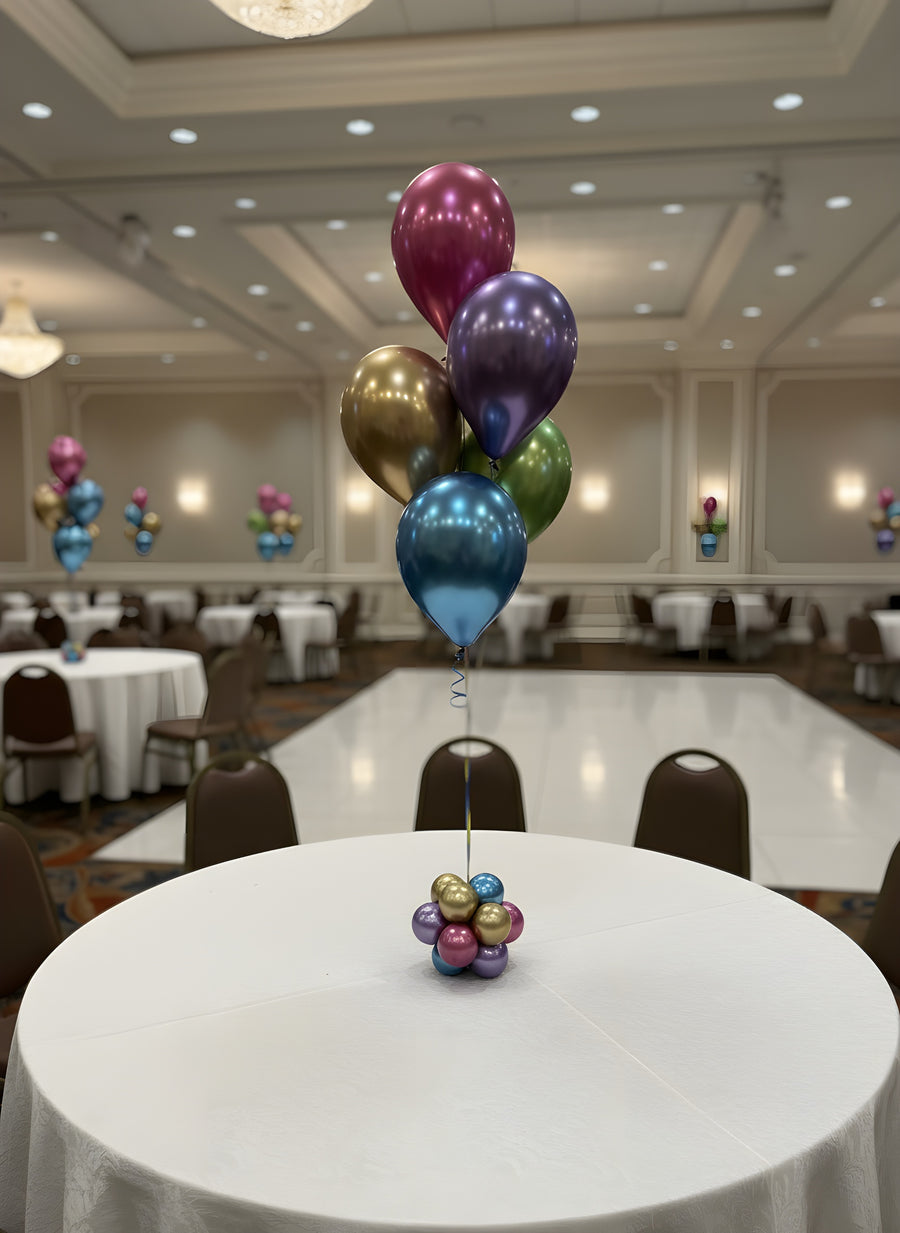 5 Pc Centrepiece on Cluster Base