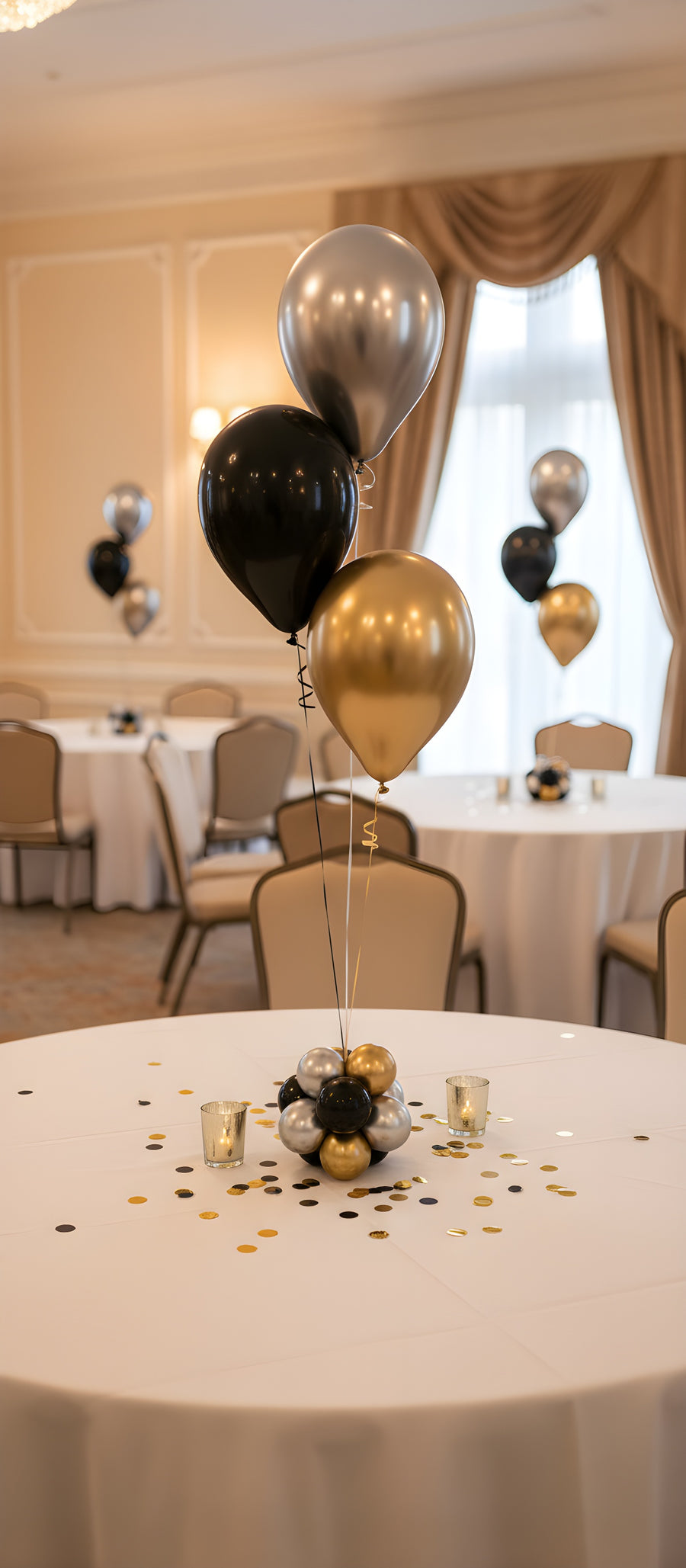 3 Pc Centrepiece on Cluster Base
