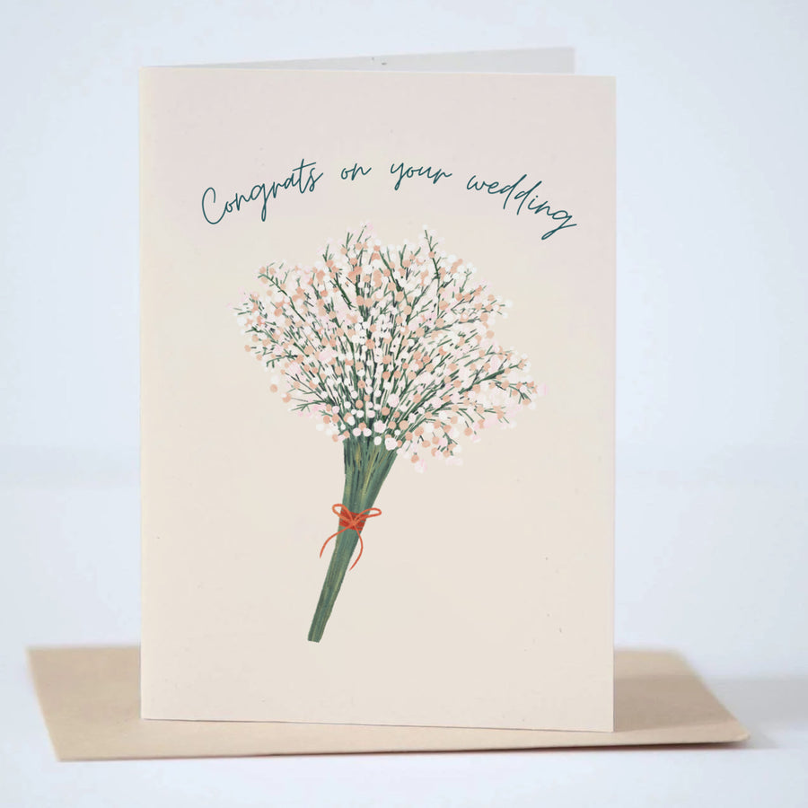 Congrats On Your Wedding Greeting Card