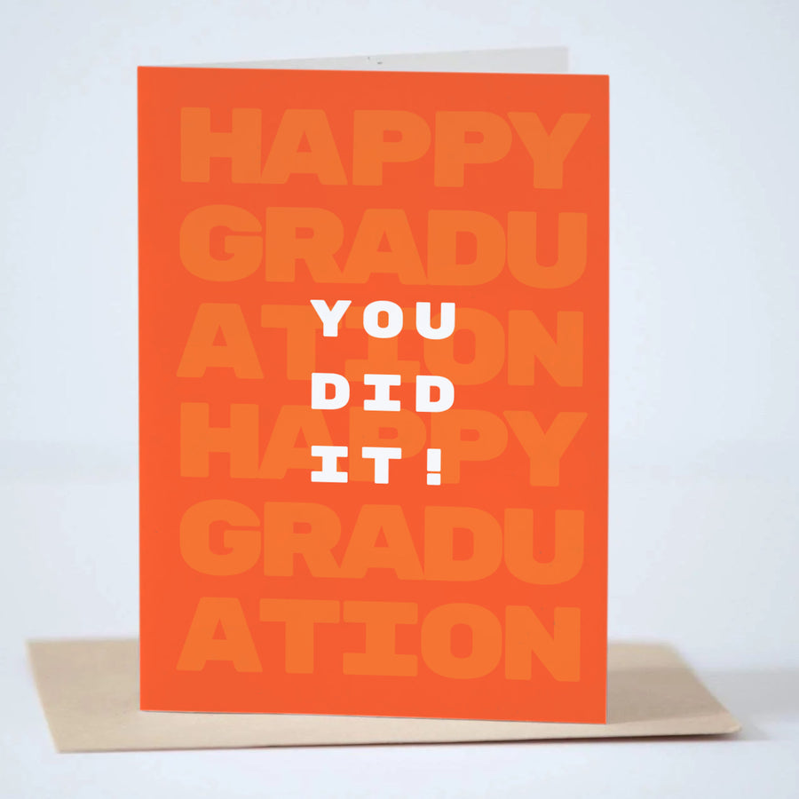 You Did It! Greeting Card