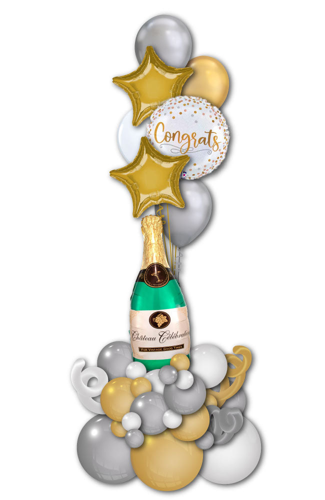 Champagne Balloon Tower