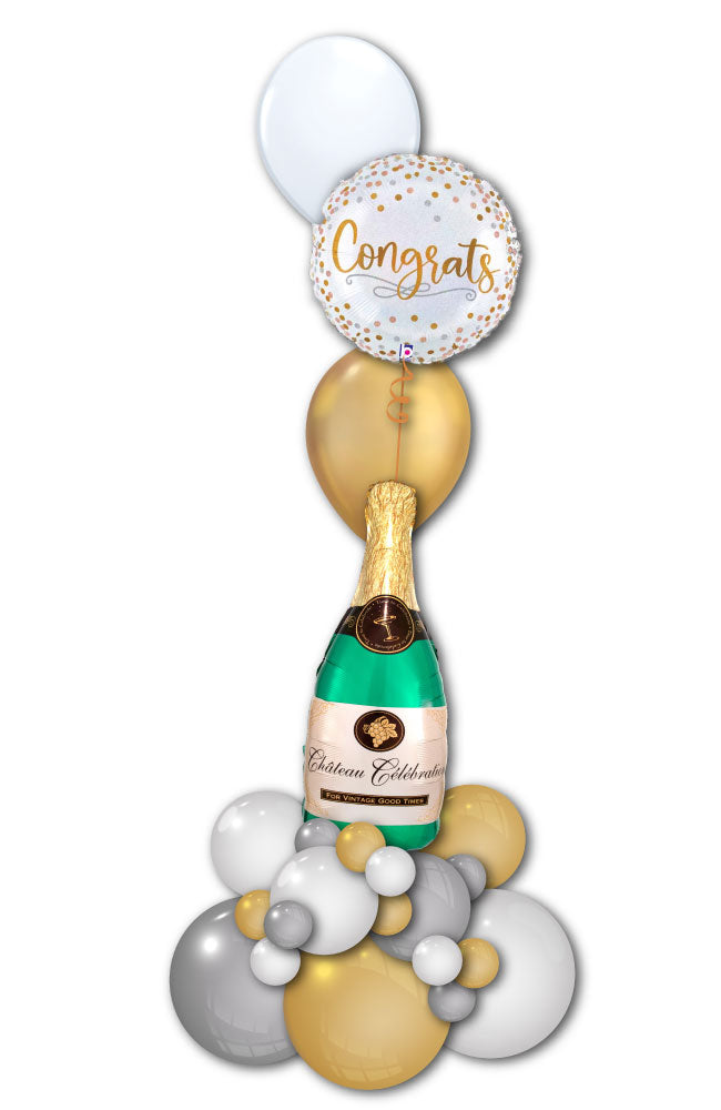 Champagne Balloon Tower
