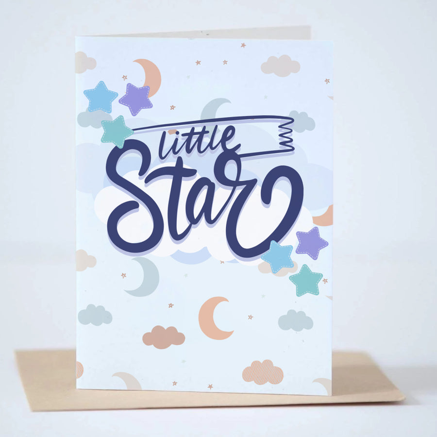 Little Star Greeting Card