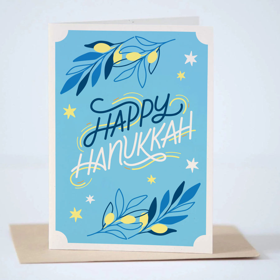 Happy Hanukkah Greeting Card