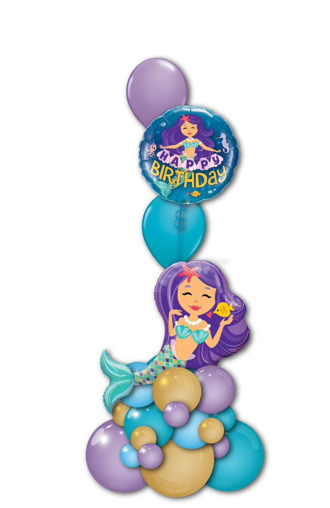 Mermaid Balloon Tower