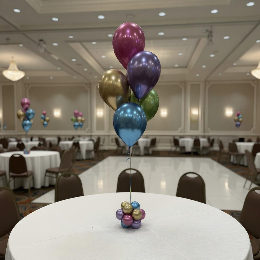 5 Pc Centrepiece on Cluster Base