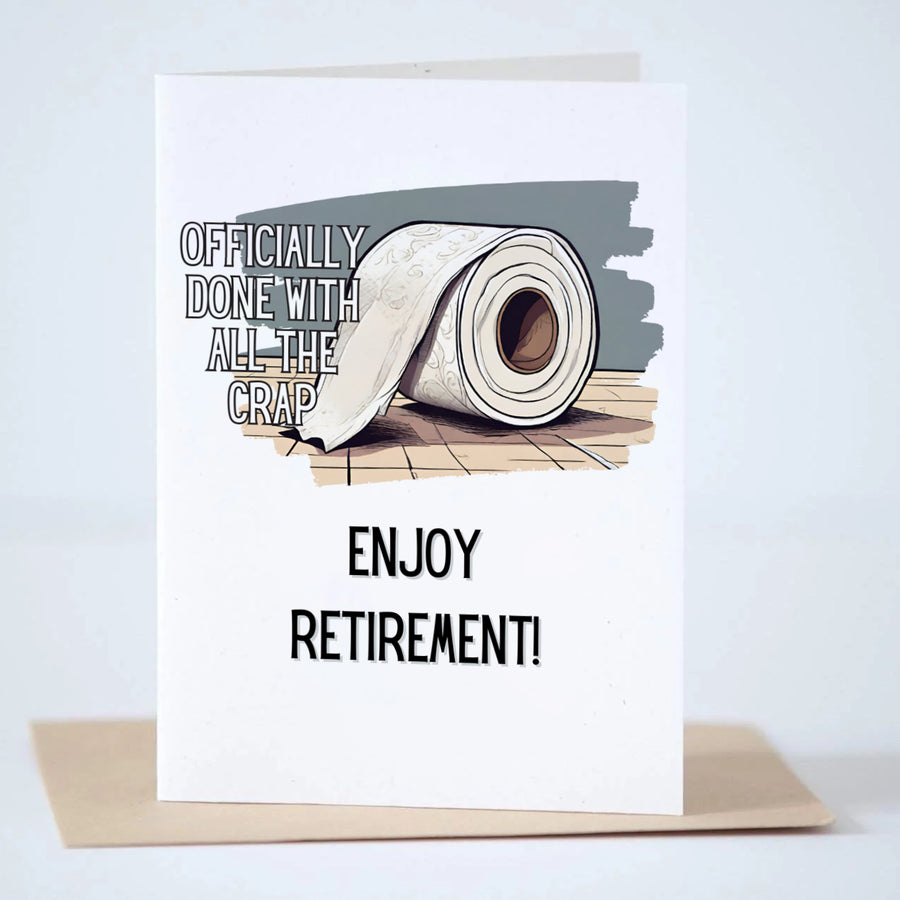 Enjoy Retirement! Greeting Card