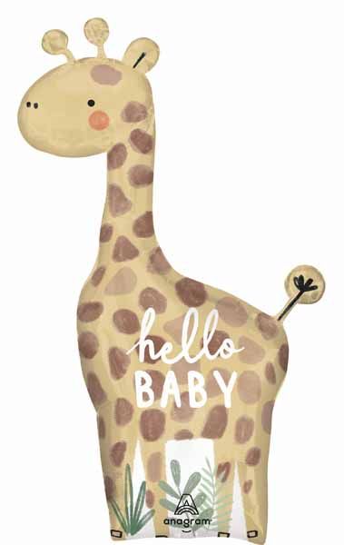 42" Hello Baby Giraffe