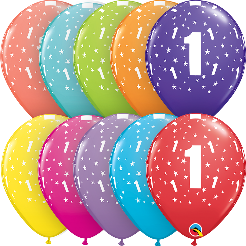 11" Assorted Colour 1 Print
