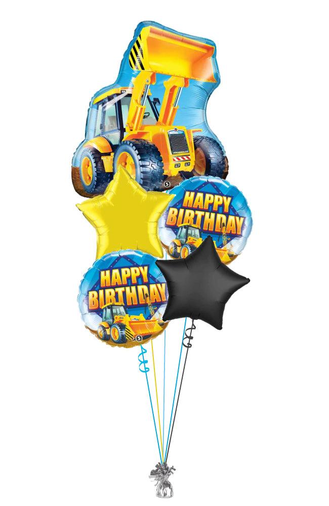 Calling All Construction Kids Balloon Bouquet