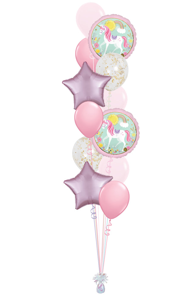 Magical Unicorn Celebration Balloon Bouquet