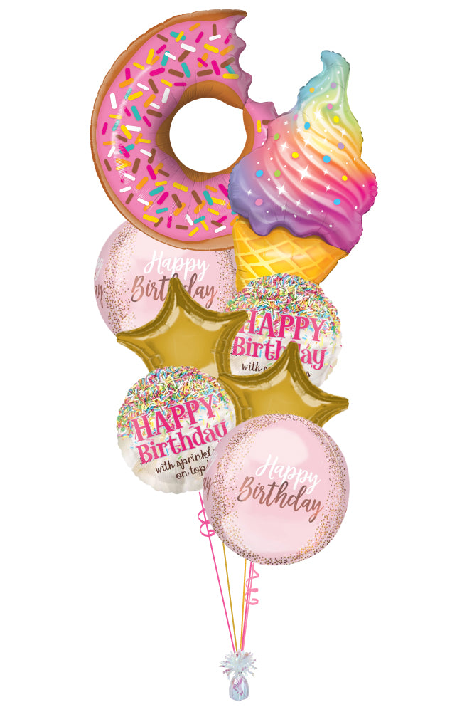 Have a Sweet Birthday! Balloon Bouquet