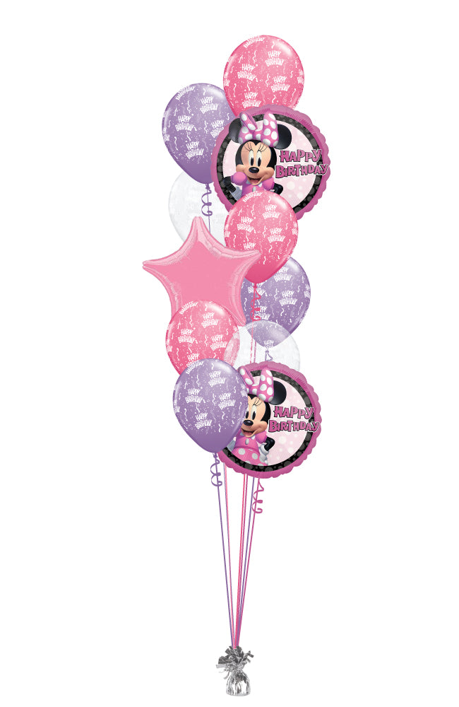 Minnie Mouse is in the House Balloon Bouquet