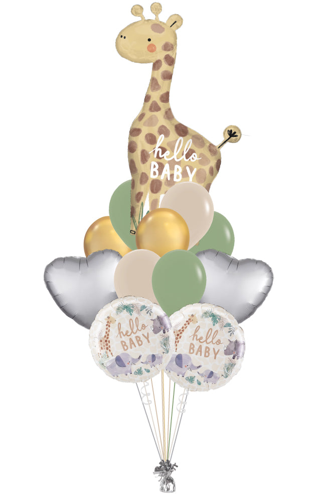 Safari Baby Balloon Bouquet