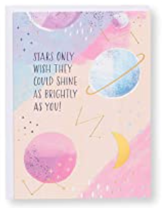 Stars only wish they could shine as brightly as you! Greeting Card