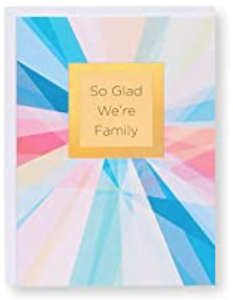 So Glad We're Family Greeting Card