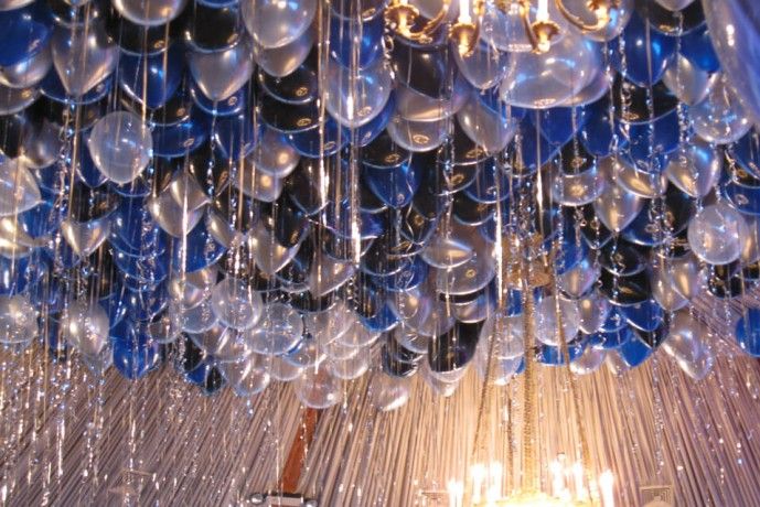 Loose ceiling balloons