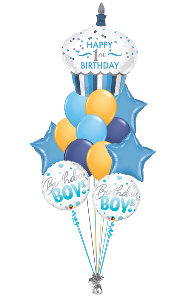 Happy 1st Birthday, Cupcake! - Boy