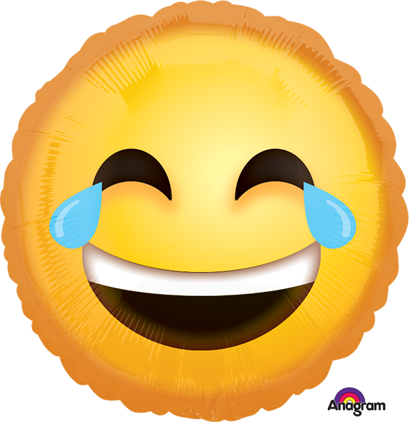 18" Laughing Emoji