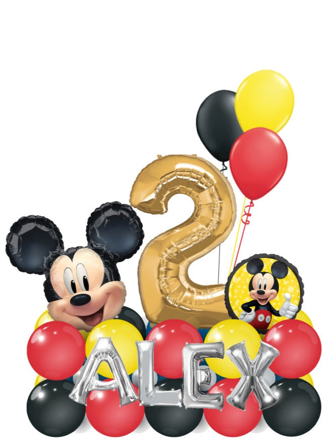 Mickey Marquee with Name and Age