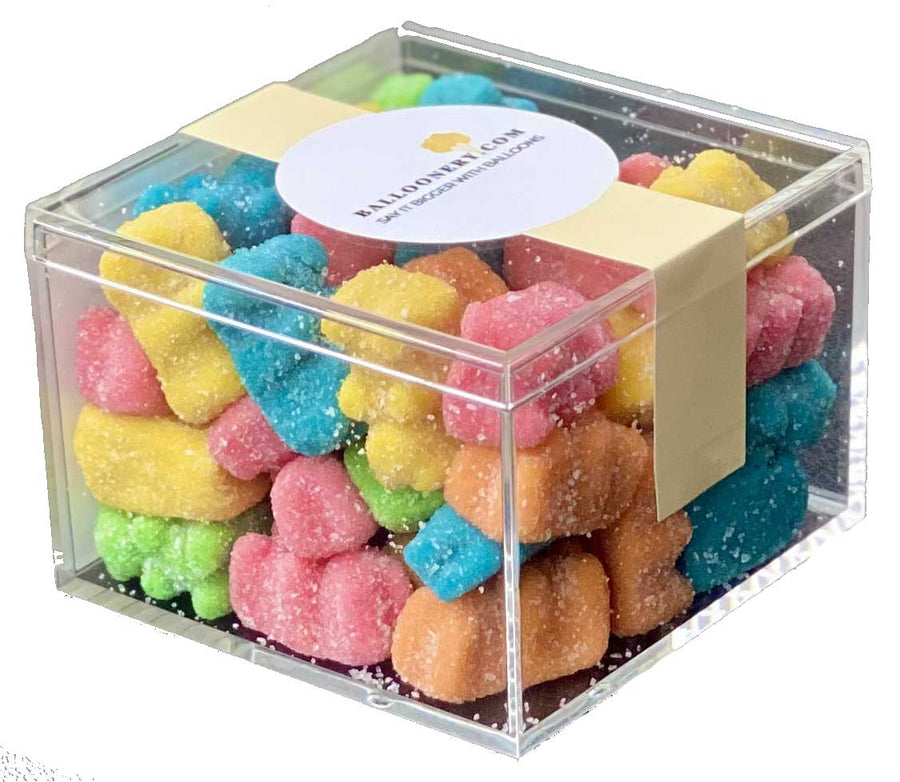 Rainbow Gummy Bears Candy Cube Weight
