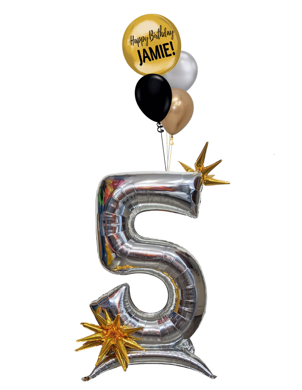 5 ft Standing Number Custom number 1 9 and custom name