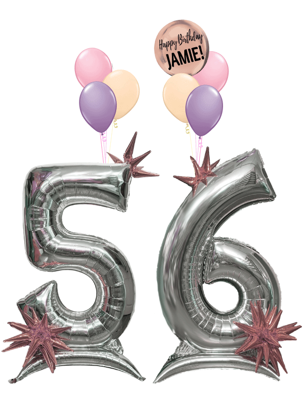 5 ft Standing Number [Custom number 10-99 and custom name]