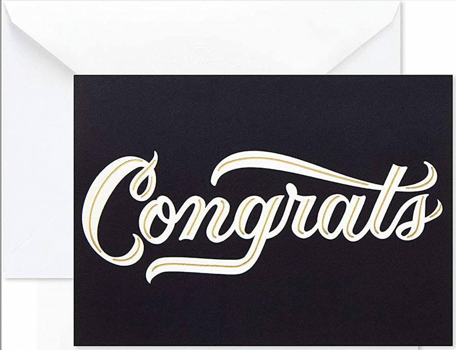 CONGRATS Greeting Card