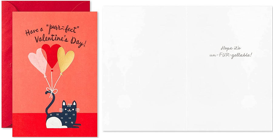 Have a Purr-fect Valentines Day Greeting Card