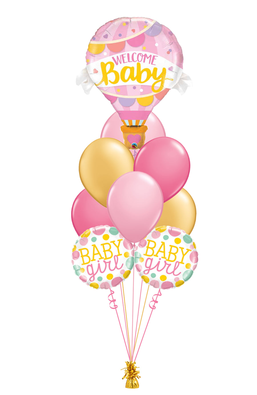 Baby Girl Hot Air Balloon