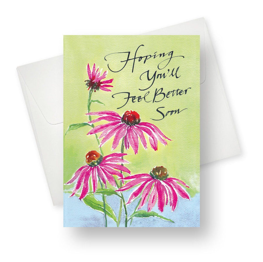 Hoping you'll feel better soon Greeting Card
