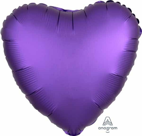 18" Satin Purple Heart