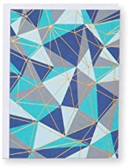 Geo Shapes Greeting Card