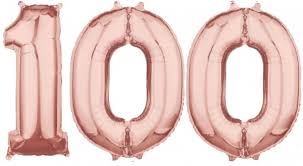 100 Balloon Numbers