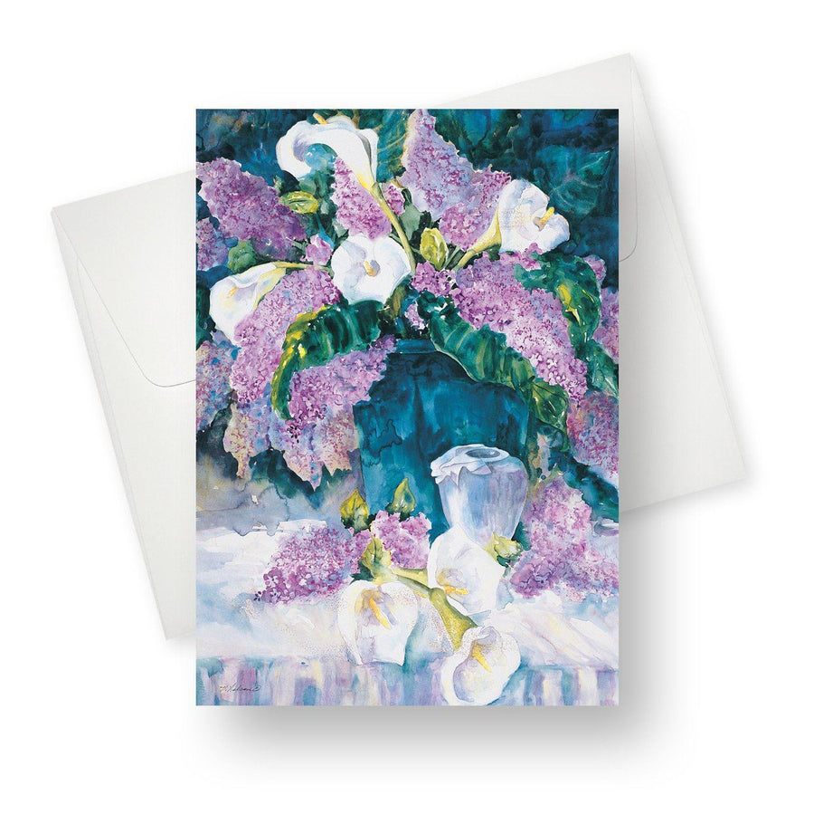Watercolour Flower Greeting Card