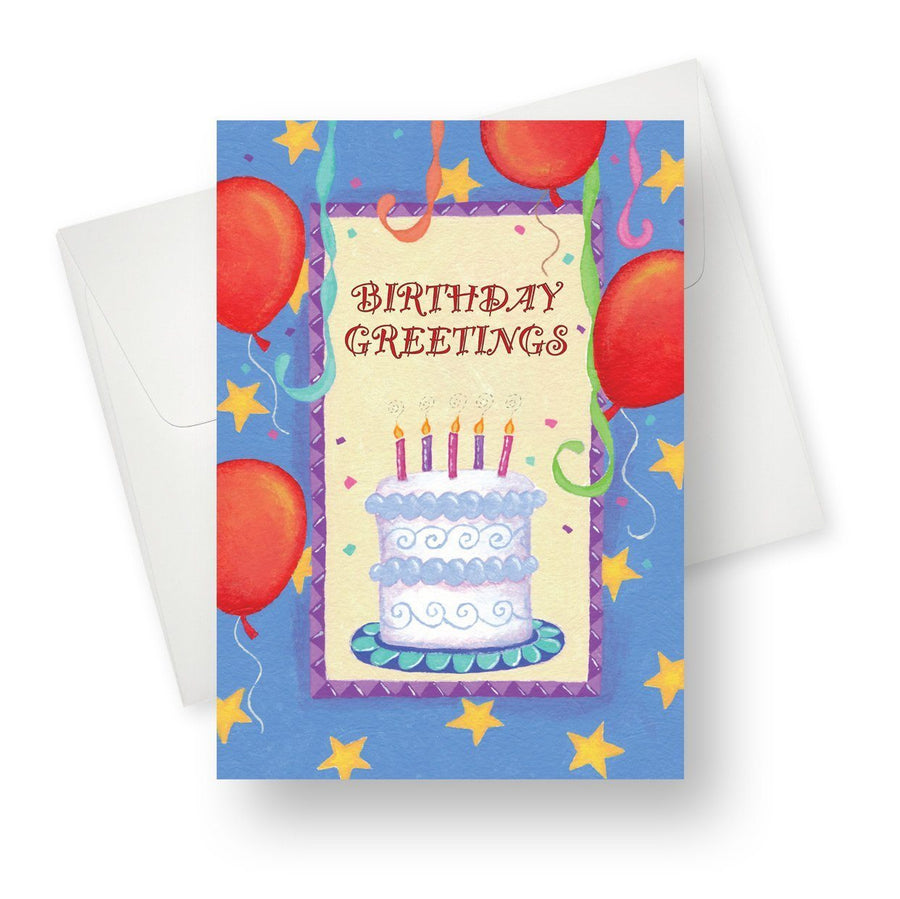 Birthday Greetings Greeting Card