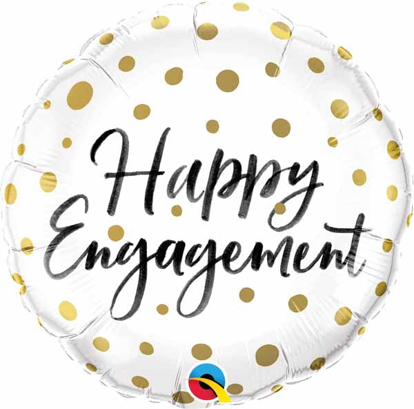 18" Happy Engagement