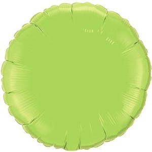 18" Round Lime Green