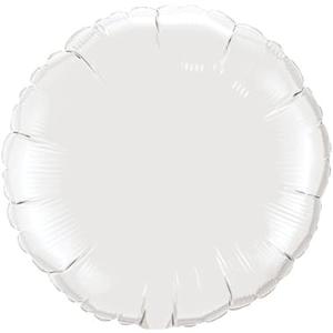 18" Round White